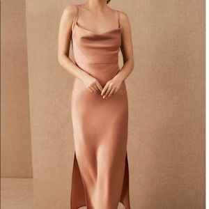 BHLDN Satin Cali MIDI Dress